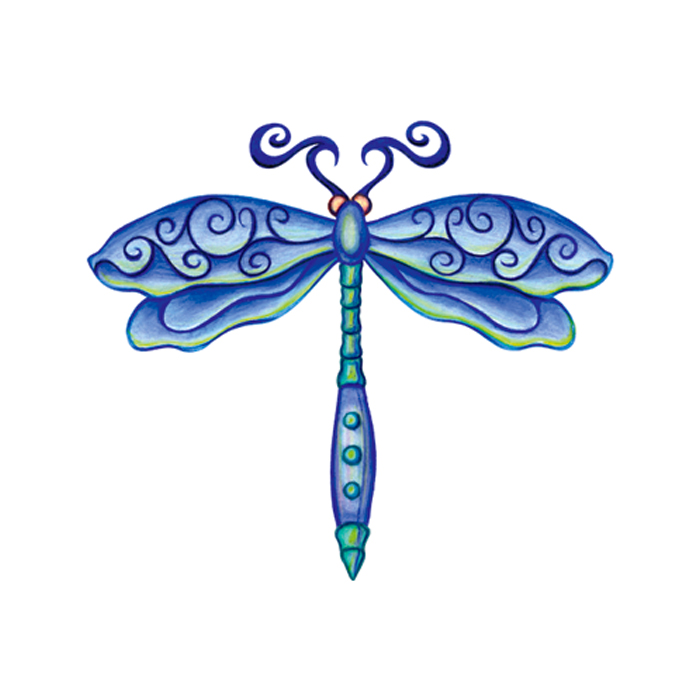 Dragonfly Temporary Tattoo