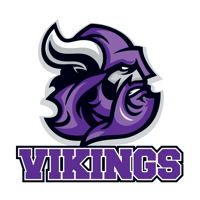 Vikings Sports Temporary Tattoo