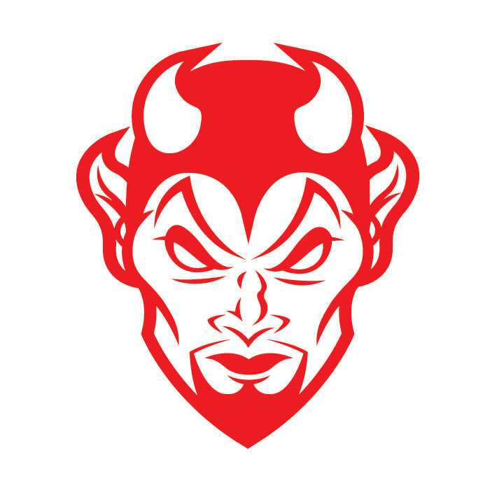 Red Devil Temporary Tattoo