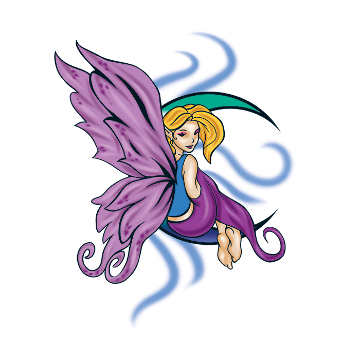 Celestial Fairy Temporary Tattoo