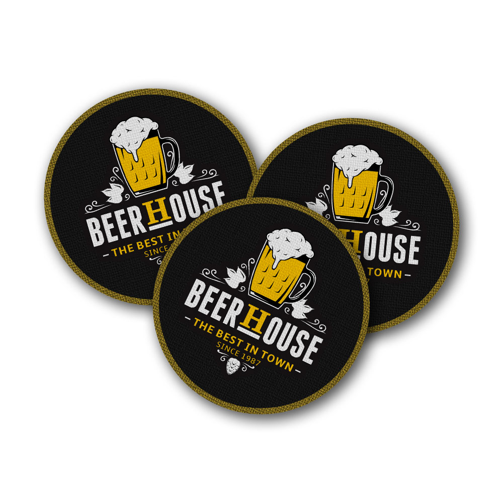 promo drink coasters